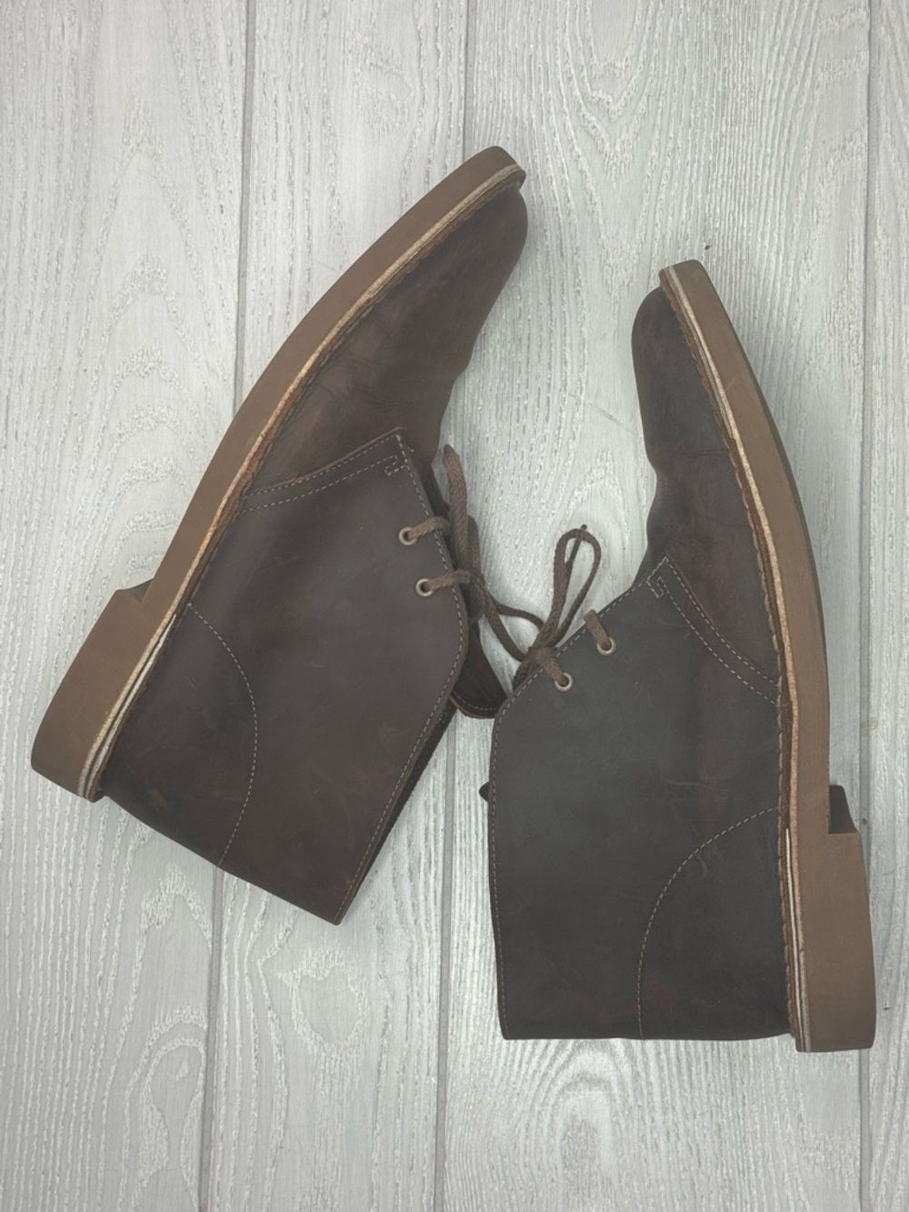 Clarks Men's Bushacre 2 Chukka Boot, Size 12, Casual leather boot 15522 - Picture 5 of 7